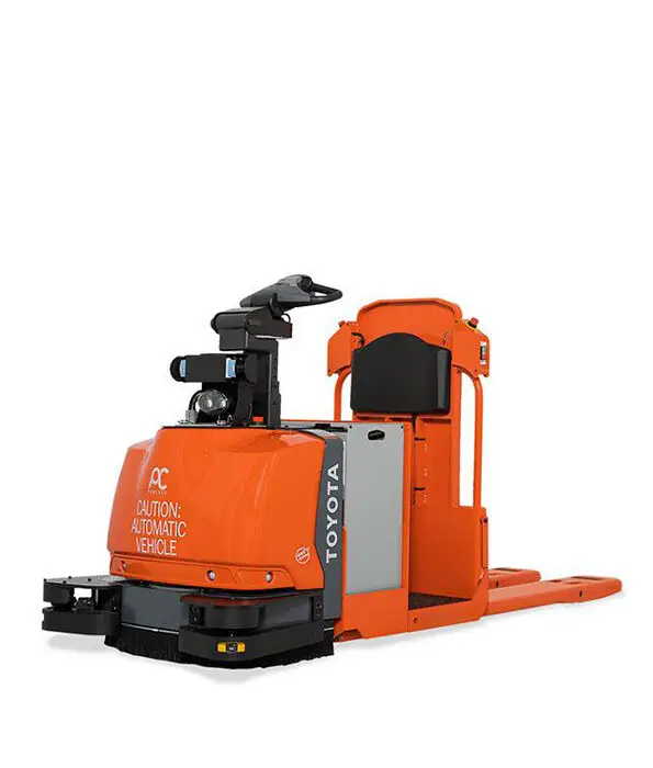 Center-Controlled Rider Automated Forklift